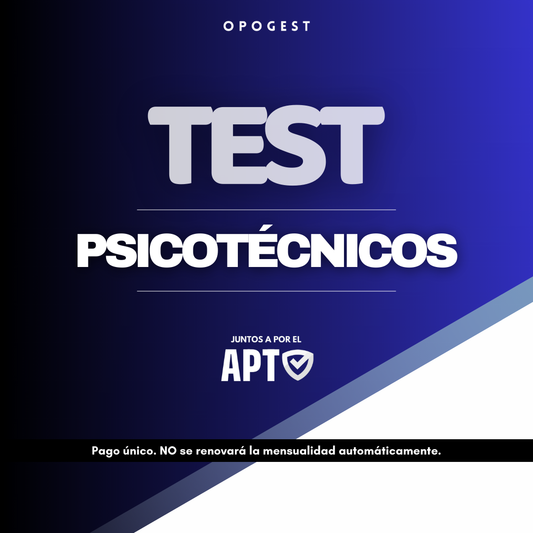 TEST PSICOTÉCNICOS MENSUAL